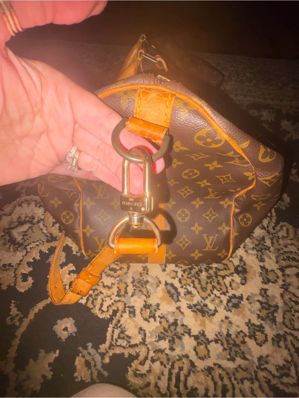 Louis Vuitton Monogram Vintage 45 Keepall Bandolier - Picture 7 of 16